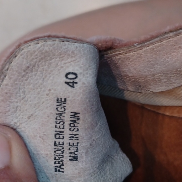 FREE PEOPLE SUEDE SLIP ON MULES - Picture 6 of 7